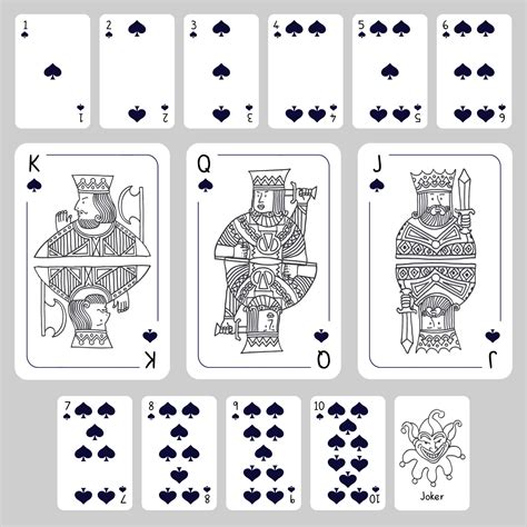 Large Printable Playing Cards