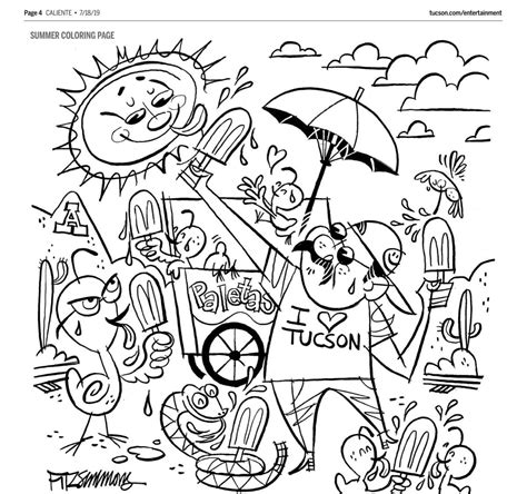 The children only know the stories. Print out these 12 totally adorable Tucson-themed coloring ...