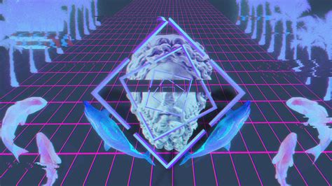 Selected Vaporwave Desktop Background You Can Use It Without A Penny Aesthetic Arena