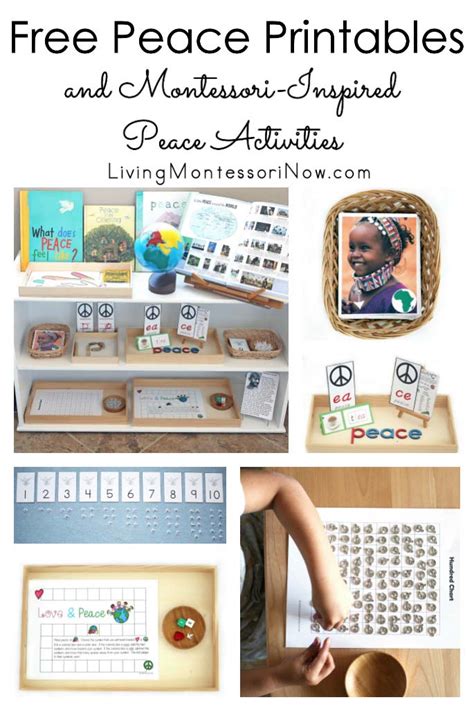 Free Peace Printables And Montessori Inspired Peace Activities Living