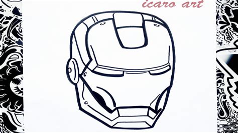 Como Dibujar A Iron Man How To Draw Iron Man Youtube