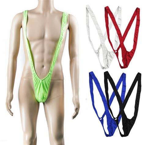 Hot New Sexy Men S G String Bikini Beach Swimwear Borat Mankini Mens