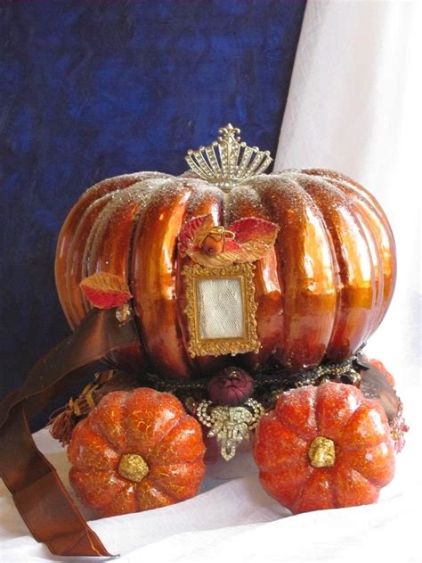 At the stroke of midnight, it turned back into a pumpkin. Tales of Faerie: Cinderella's Pumpkin Carriages: Part 5