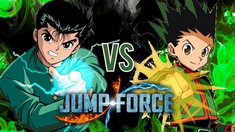 Yusuke Vs Gon Jump Force Youtube