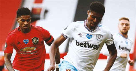 Mason greenwood celebrates after equalising for manchester united. Premier League: Man United just a point away from Champions League qualification after West Ham draw