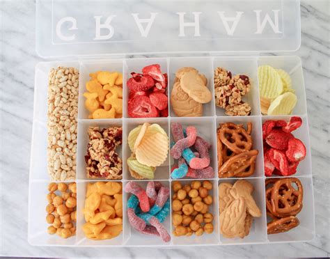 Diy Travel Snack Box For Kids Sunshine And Holly