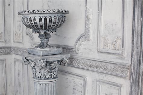 Luxury Stone Vase In The Interior Stock Image Image Of Garden Town