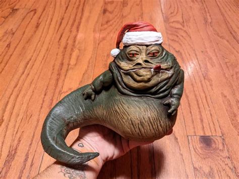 Christmas Jabba The Hutt Figure Jumbo And Mini Sizes Available Star