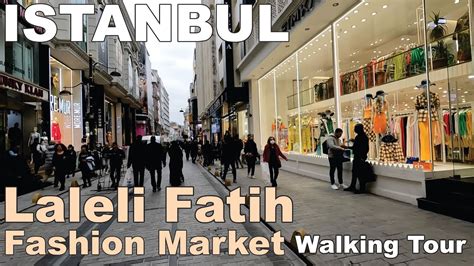 Istanbul 2022 Laleli Wolesale Fashion Market Centre Laleli