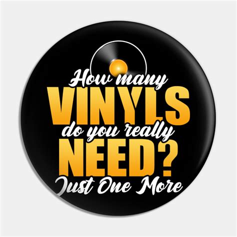 Vinyl Just One More Retro Record Vintage Music Vinyl Pin Teepublic