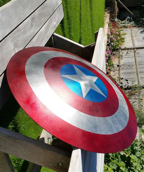 Captain America Shield 4 Steps With Pictures