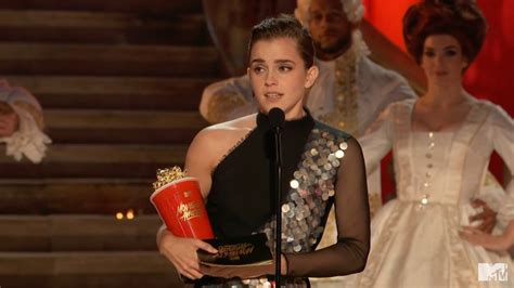 Emma Watson Accepts First Ever Genderless Acting Award “ability To Use Your Imagination Should