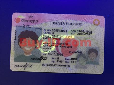 Scannable Georgia State Fake Id Card Fake Id Maker Buy