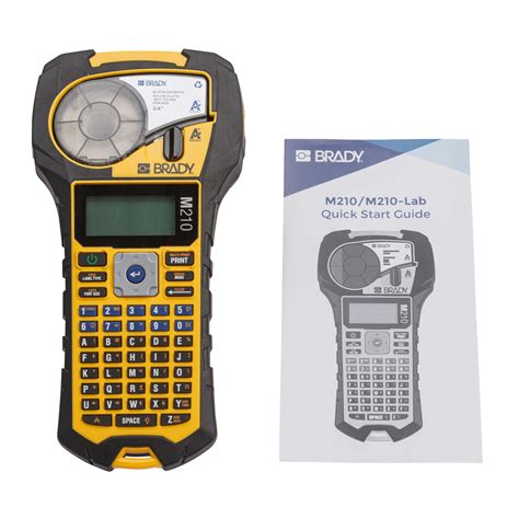 Brady M210 - принтер-маркиратор портативный ленточный цена, купить в