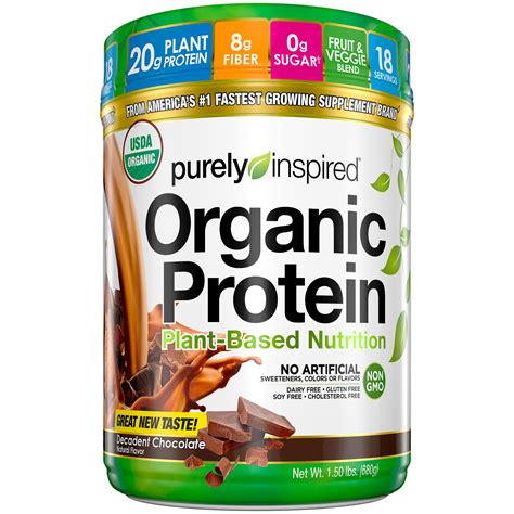 You need to know the amino acid content. (2 Pack) Purely Inspired Organic Vegan Protein Powder ...