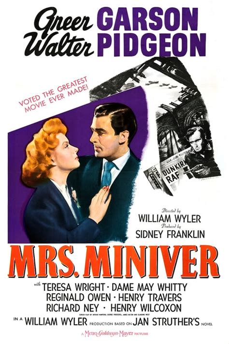 (lou marcelle as narrator) with the coming of the second world war many eyes in imprisoned europe turned hopefully or desperately toward the freedom of. Watch Mrs. Miniver (1942) Full Movie Dailymotion Free ...