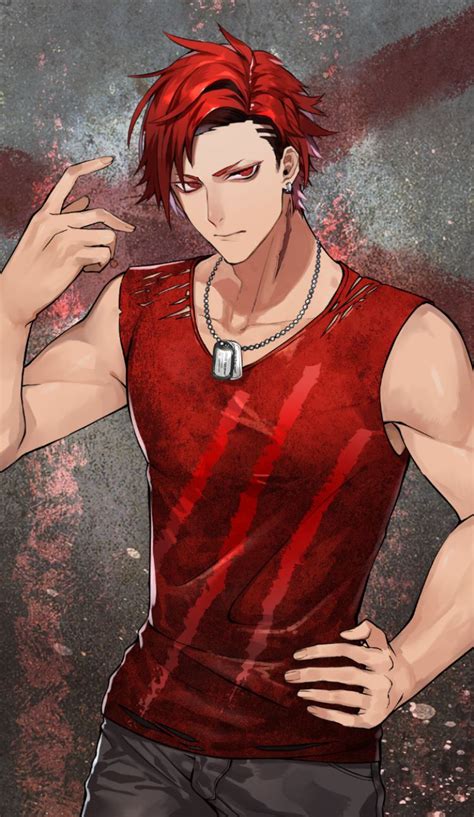 Red Haired Anime Boy Oc 50 Examples Of Anime Digital Art Cuded