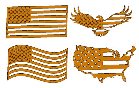 Usa United States American Flag Vector Images