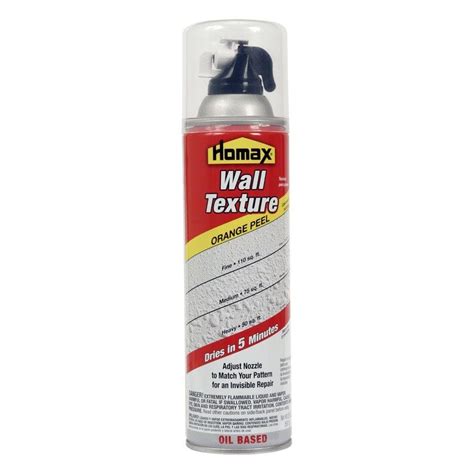 Homax 20 Oz Wall Orange Peel Quick Dry Oil Based Spray Texture 4055 06