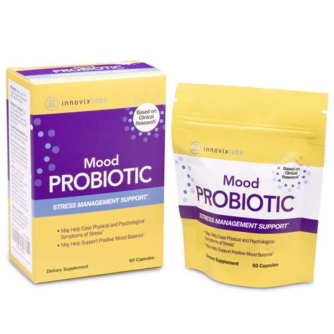 Innovixlabs Mood Probiotic 60 Capsules Lactobacillus Helveticus