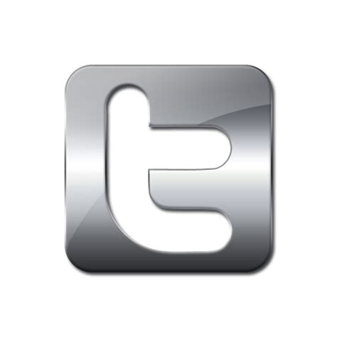 Download High Quality Transparent Twitter Logo Silver Transparent Png
