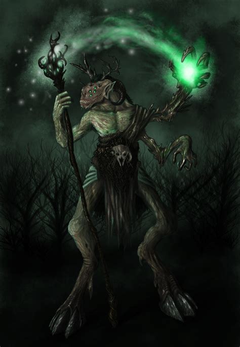 Dark Druid By Panbot87 On Deviantart