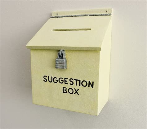 Untitled Project Suggestion Box Office Of The School Of Flickr