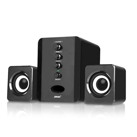 Sada D 202 Usb Wired Combination Speakers Computer Speakers Bass Stereo Music Player Sub Woofer