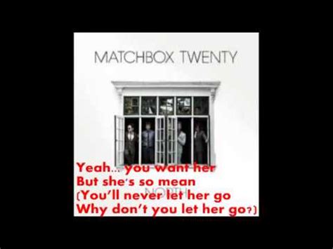 Matchbox Twenty She S So Mean Lyrics Youtube