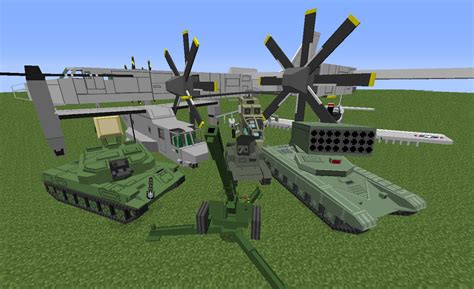Скачать военный Майнкрафт с танками истребителями — Pro Minecraft