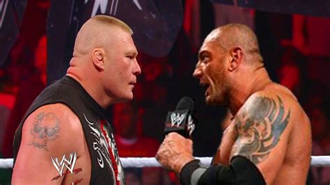 Royal Rumble 2017 Brock Lesnar Vs Batista Wwe World Heavyweight
