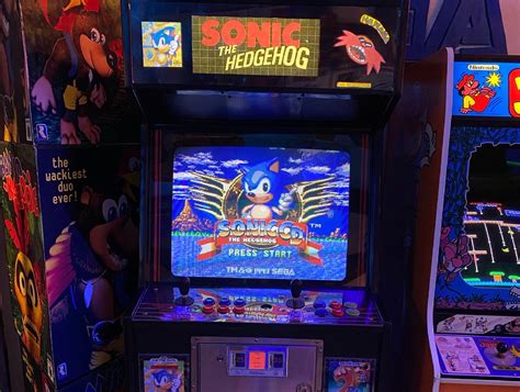 Sonic 1992 On Twitter My Custom Sonic The Hedgehog Arcade Machine I