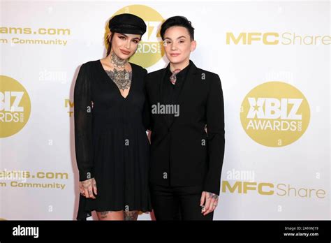 Nikki Hearts And Leigh Raven R Attend The 2020 Xbiz Awards At Hotel