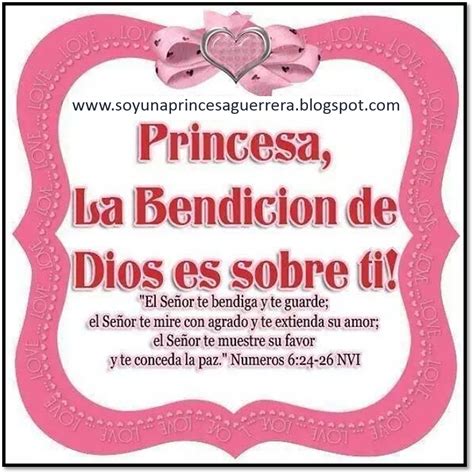 Soy Una Princesa Guerrera La Bendición De Dios Peace Quotes Spiritual