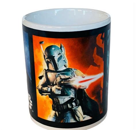 Star Wars Coffee Mug Cup Galerie Boba Fett Mandalorian Darth Etsy