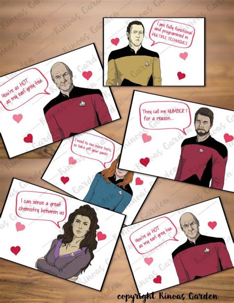 Star Trek Valentine Printable Valentine Star By Rinoasprintables