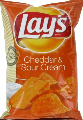 Lays Cheddar And Sour Cream Chips 10 Oz Kroger