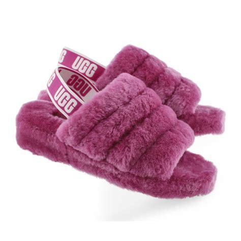 Ugg Australia Womens Fluff Yeah Slide Sheepskin Slipper Ebay