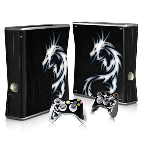 Free Drop Shipping Custom Skin Sticker For Xbox360 Slim Full Cover Hot