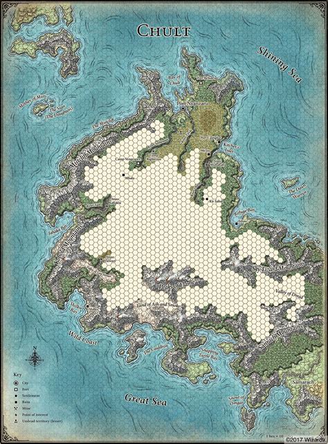 Chult Treasure Maps Maps