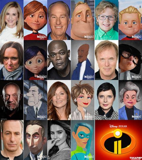 Incredibles 2 Cast Charlottesingl