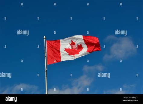 Image Of Canadian Flag High Resolution Stock Photography And Images Alamy