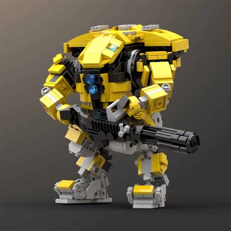 Legion Prime From Titanfall Custom Lego Models Lego Mocs With
