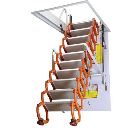 7090cm Anti Slip Stairs Attic Stairs Telescopic Extension Ladder