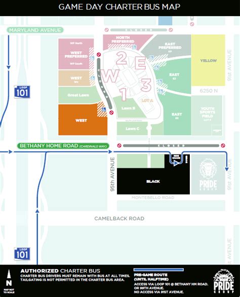 Cardinals Stadium Parking Lot Map