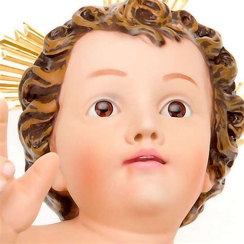 Bambinello gesso. Statua Gesù Bambino gesso cm 50 | vendita online su HOLYART