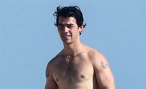 Joe Jonas Shirtless