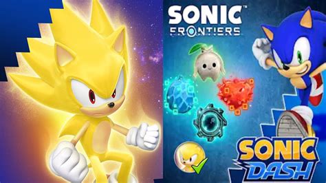 Sonic Dash Super Sonic Unlocked Sonic Frontiers Event All 58