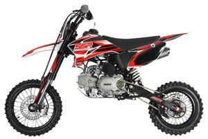 I replaced the 14t front sprocket with a 16t and it is a speed machine. Pit Bike | 140cc | 4-Speed |Manual |SSR 140TR - GoKarts USA