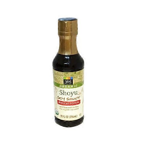 365 Organic Reduced Sodium Soy Sauce 10 Fl Oz From Whole Foods Market